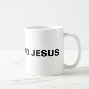 Caneca De Café "Eu Pertenço a Jesus", Mug Clássico