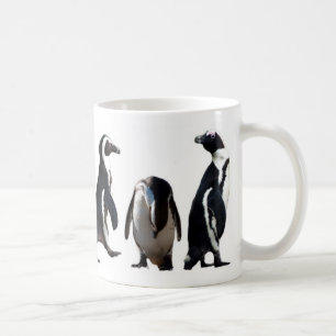 Caneca De Café Eu pinguins (do coração) agrido