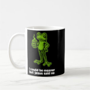 Caneca De Café Eu Poderia Ser Mais Mau Mas Jesus Disse Não Arte