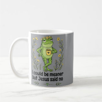 Caneca De Café Eu Poderia Ser Mais Mau Mas Jesus Disse Não Arte d