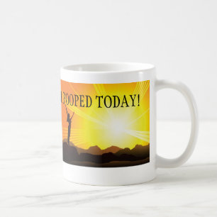 Caneca De Café Eu Pooped agrido hoje