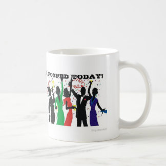 Caneca De Café Eu Pooped agrido hoje; Tome 2