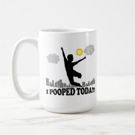 Caneca De Café Eu Pooptei Hoje