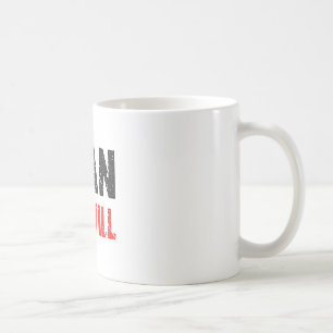 Caneca De Café Eu posso e eu olhar do vintage de