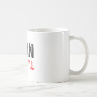 Caneca De Café Eu posso e eu olhar do vintage de |