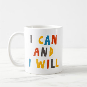 Caneca De Café Eu Posso E Eu Vou