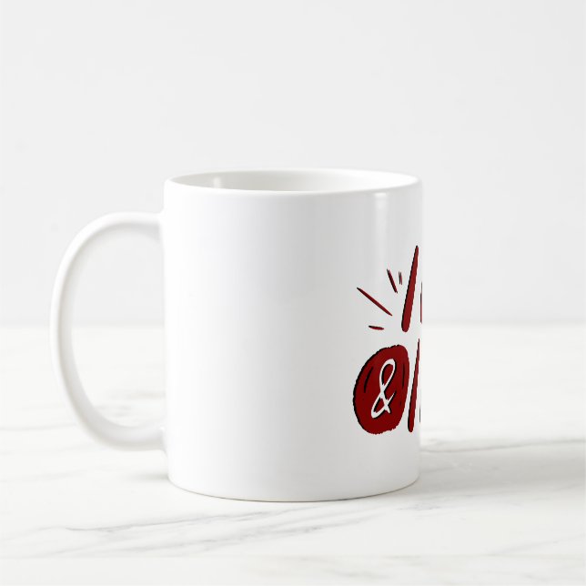 Caneca De Café eu posso e eu vou motivar design (Esquerda)