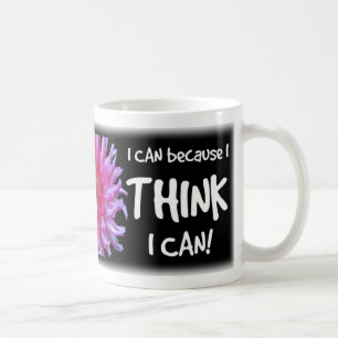 Caneca De Café Eu posso porque eu penso que eu posso