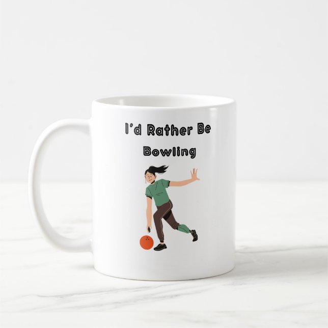 Caneca De Café Eu Preferencialmente De Ser Boliche (Esquerda)
