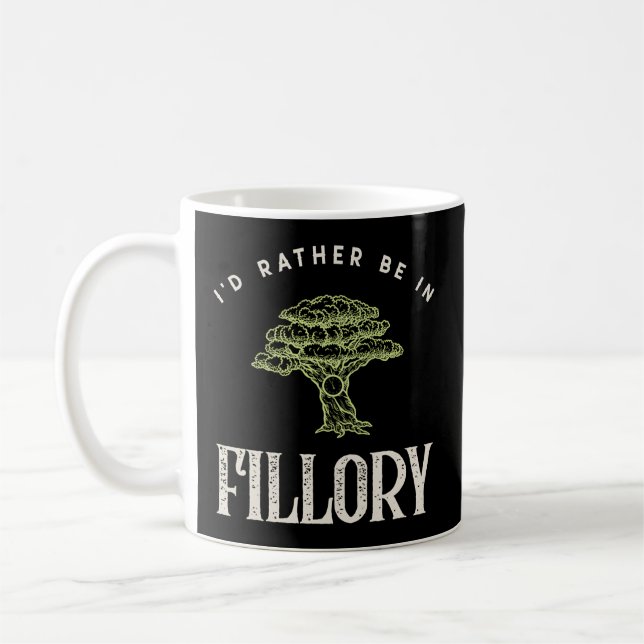 Caneca De Café Eu Preferencialmente Estar Em Fillory Os Magos (Esquerda)