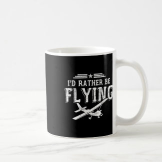 Caneca De Café Eu Preferencialmente Estar Voando Pilotos Pilotos 
