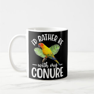 Caneca De Café Eu Preferencialmente Estaria Com Minha Conure Prop