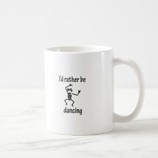 Caneca De Café Eu preferencialmente estaria dançando