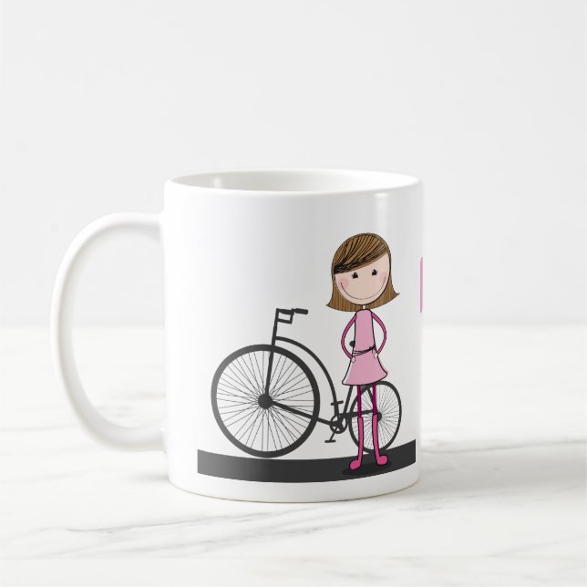 Caneca De Café Eu preferencialmente estaria em minha bicicleta! (Esquerda)