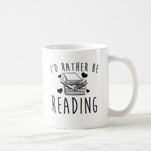 Caneca De Café Eu preferencialmente estaria lendo