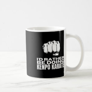 Caneca De Café Eu Preferencialmente Fazendo Kenpo Karate Engraçad