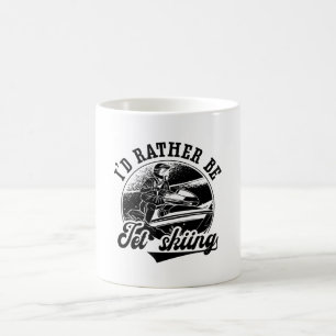 Caneca De Café Eu Preferencialmente Jet Esquiando Jet Ski Rider J