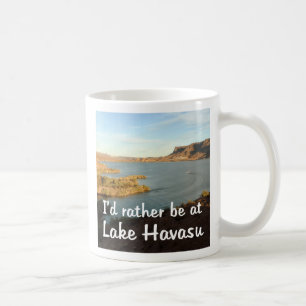 Caneca De Café Eu preferencialmente no lago Havasu