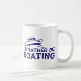 Caneca De Café Eu Preferencialmente ser Barco