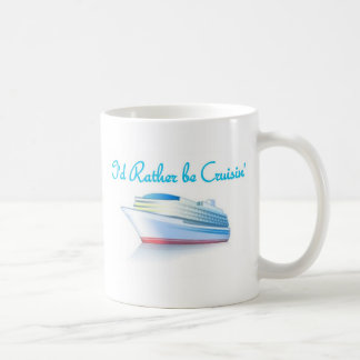 Caneca De Café Eu preferencialmente seria Cruisin
