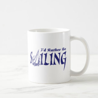 Caneca De Café Eu Preferencialmente Velejando