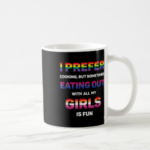 Caneca De Café Eu Prefiro Cozinhar Mas Comendo Com Todas Minhas M