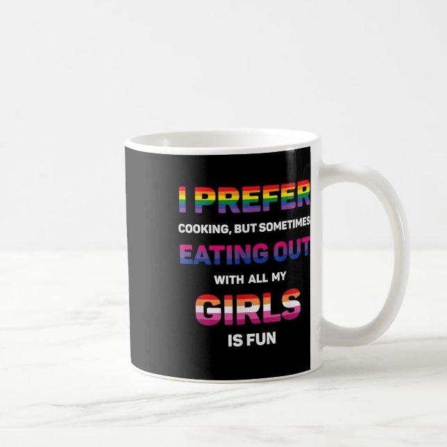 Caneca De Café Eu Prefiro Cozinhar Mas Comendo Com Todas Minhas M (Direita)
