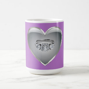 Caneca De Café Eu Prometo Meu Amor A Você, Café Mug