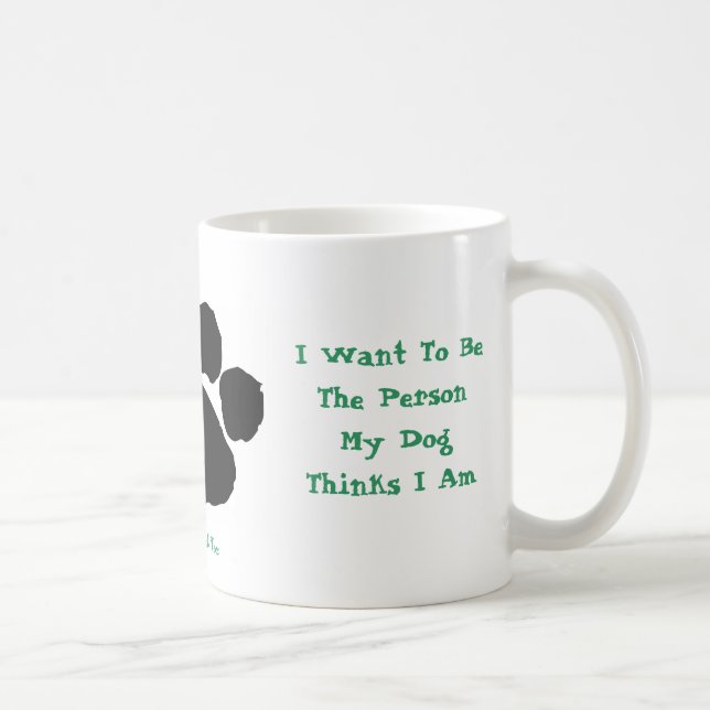 Caneca De Café Eu quero à pessoa de BeThe (Direita)
