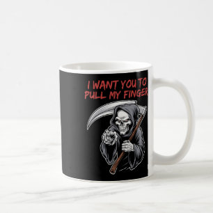 Caneca De Café Eu Quero Que Você Puxe Meu Dedo Canalha Do Dia Das