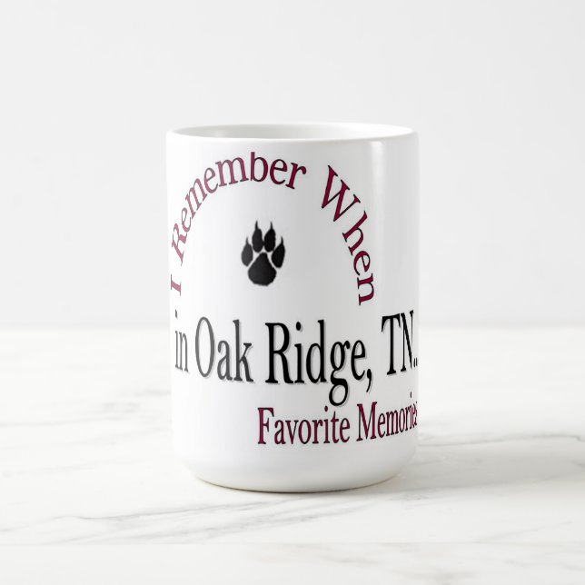 Caneca De Café Eu recordo (Centro)