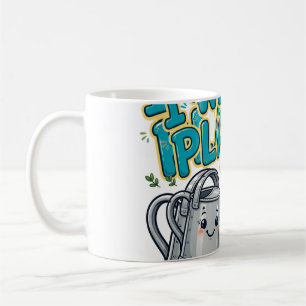 Caneca De Café Eu Rego Minhas Plantas Punção Divertida de Planta