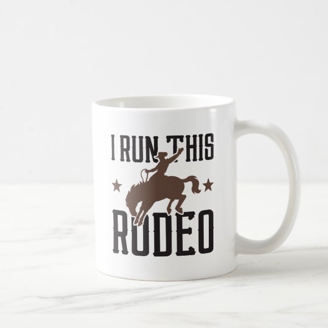 Caneca De Café Eu Rogo Este Rodeo (Direita)