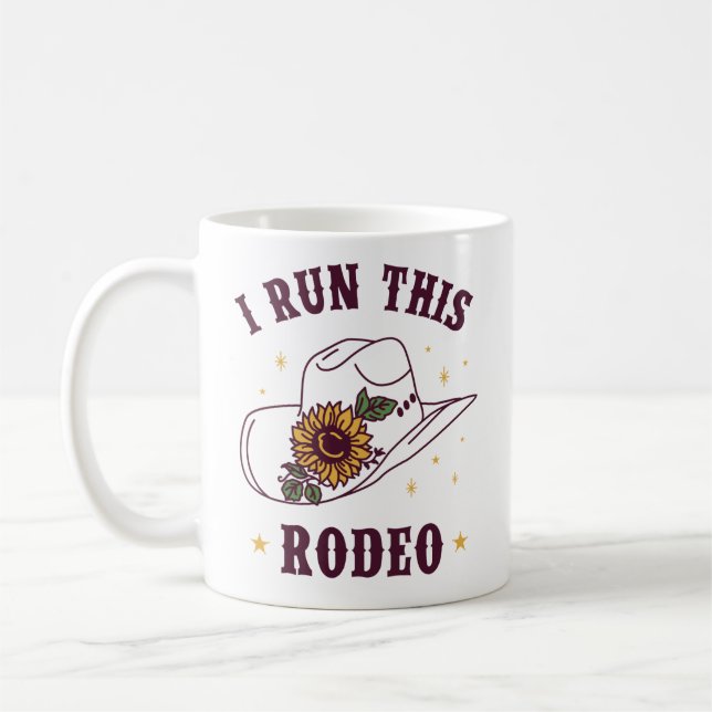 Caneca De Café Eu Rogo Este Rodeo (Esquerda)