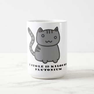 Caneca De Café Eu roubei 10 quilos de plutônio