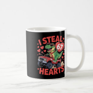 Caneca De Café Eu Roubo Corações 67 Dia dos Namorados 67 Meme 6 7