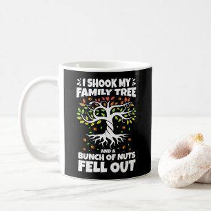 Caneca De Café Eu Sacudi Minha Árvore Genealógica E Uma Porção De