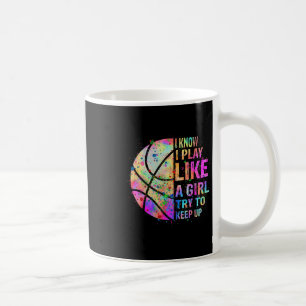 Caneca De Café Eu Sei Que Eu Brinco Como Uma Garota Tentando Cont
