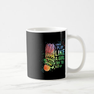 Caneca De Café Eu Sei Que Eu Brinco Como Uma Garota Tentando Cont