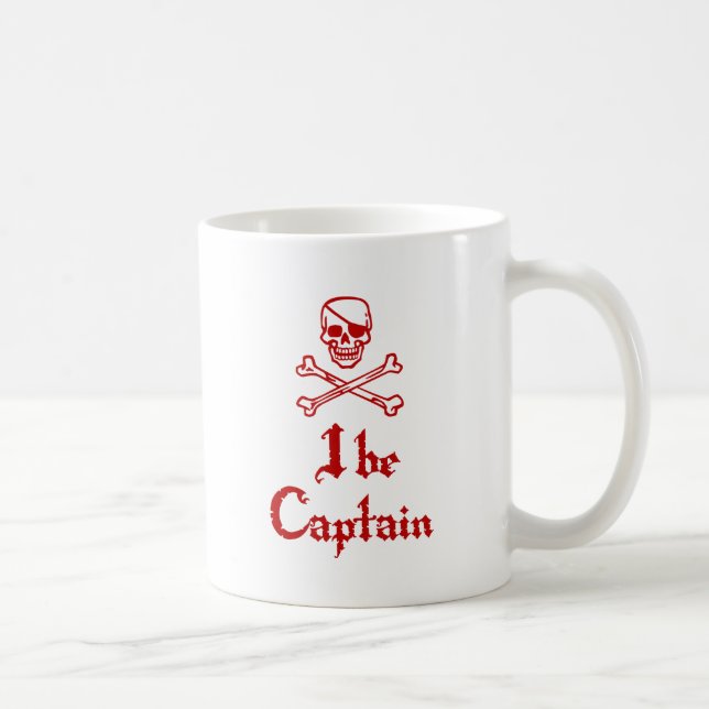 Caneca De Café Eu seja capitão (Direita)