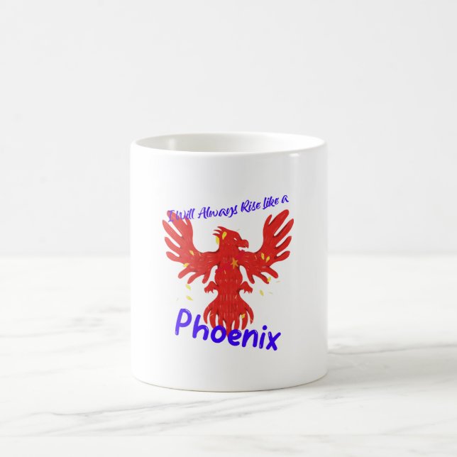 Caneca De Café Eu sempre errei como uma Phoenix (Centro)