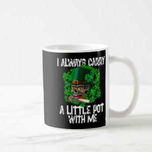 Caneca De Café Eu Sempre Levo Um Pouco De T Comigo Irlandês St. P