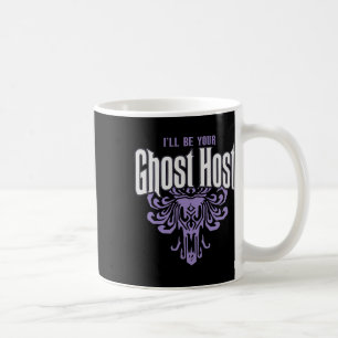Caneca De Café Eu serei o seu anfitrião fantasma no Halloween