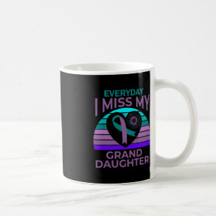 Caneca De Café Eu Sinto Falta Da Minha Avó, Coração, Sensibilizaç