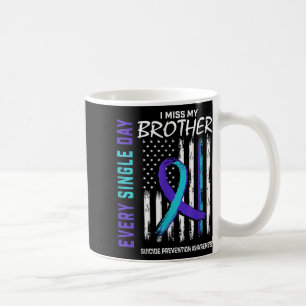 Caneca De Café Eu Sinto Falta Do Meu Irmão A Prevenção Da Consciê