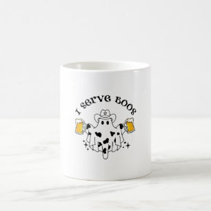 Caneca De Café Eu sirvo Boos! Barman assustador
