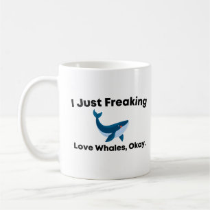 Caneca De Café Eu Só Apanhei Baleias De Amor Ok