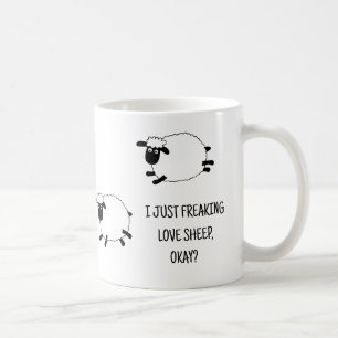 Caneca De Café Eu Só Estraguei Ovelha De Amor, Ok