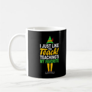 Caneca De Café Eu Só Gosto De Ensinar O Meu Feliz Natal De Profes