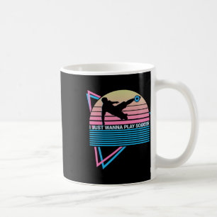 Caneca De Café Eu Só Quero Jogar Futebol Retrô 